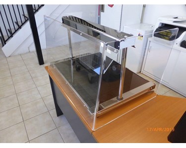 Versigen - Food Warmer | 2GN Size | Black Ceramic Glass | Heated Gantry | FTG2