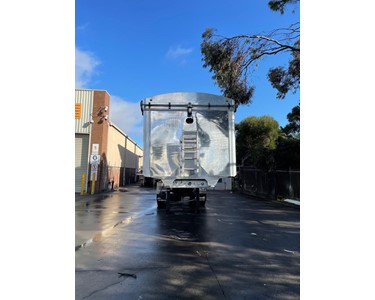 End Tipper Trailer | Aluminium Grain Tipper Trailer