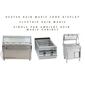 BAIN MARIE | SQUARE WET & DRY, ANGLED COUNTERTOP, HEATED W/O GLASSTOP