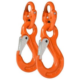 Chain & Lifting Hooks | Vehicle Chain Safety Hook Set 4T 8mm