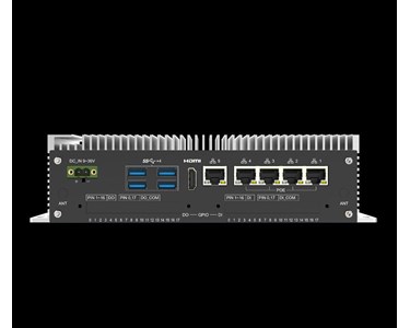CyberVisuell - Industrial PoE Fanless Embedded PC 11th Gen Core i5 TBOX-13220