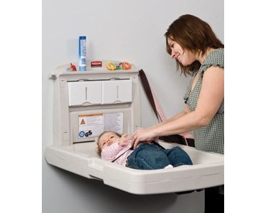 Rubbermaid - Baby Changing Stations Vertical 7818 Horizontal 7819