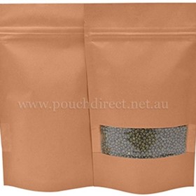 Pouch Direct | Brown Kraft Stand Up Pouch