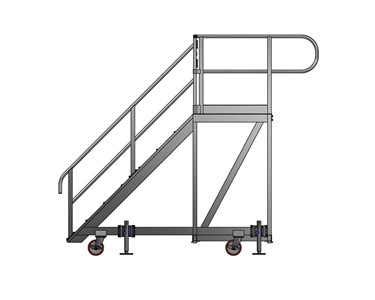 Mobile Access Platform | Custom Lower Radiator Access Platform