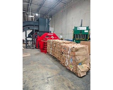 Enerpat - Automatic Tie Baler | Cardboard Baler for Recycling & Waste
