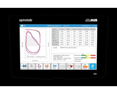 MIR - Spirolab 4 Desktop Spirometer