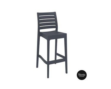 Siesta Spain - Vegas Bar Table/Ares Barstool 75 4 Seat Package - Anthracite