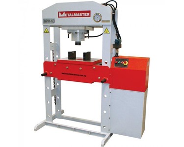 Industrial Motorised Hydraulic Press with Movable Cylinder - 63 Tonne