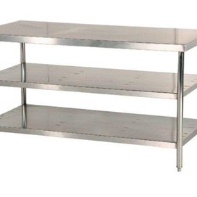 Stainless Steel Food Grade 3 layer Kitchen Bench | WT-1800