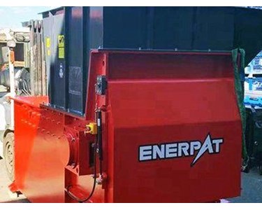 Enerpat - Single Shaft Shredder | Wood, Plastic & Industrial Waste Recycling