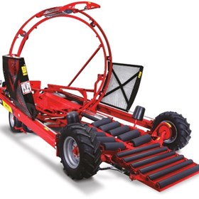 Inline Round Bale Wrappers