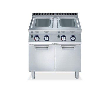 Electrolux Professional - Pasta Cooker | Gas | 24L + 24L Double Well Gas 800 mm | E7OOBSBAME