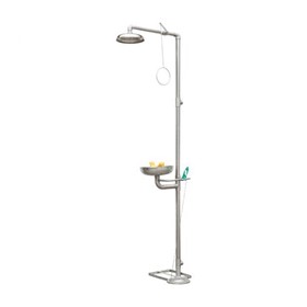 Floor Mounted Combination Unit with Drench Shower & Eyewash