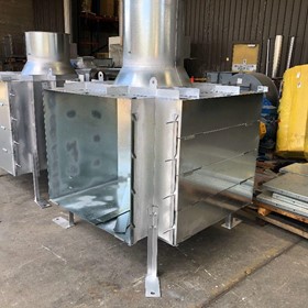 Custom-made Heavy Duty Plenum Boxes for Mining extraction