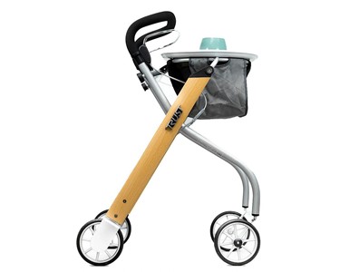 Indoor Mobility Wheelie Walker Rollator Including Tray 6.5kg
