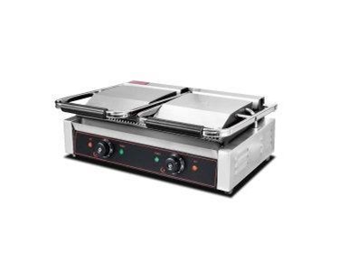 Hargrill - Electric Panini Double Flat Base Contact Grill
