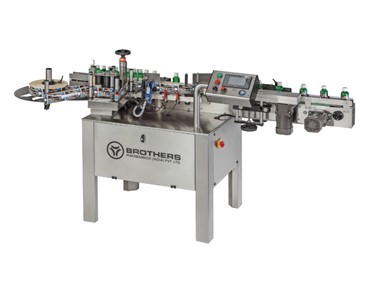 Brother - Used Wrap Around Labelling Machine for Round Bottles