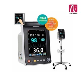 Aquarius Plus with ECG Patient Monitor Pack with Mobile Stand