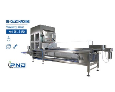 PND Fruit Processing Machinery - Fruit Processing Machine | PND Strawberry De-Calyx DF12 - DF24