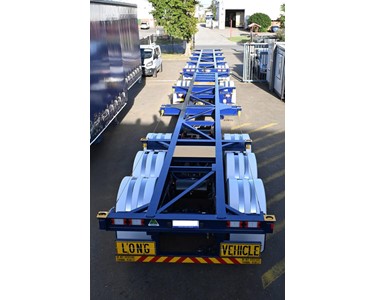 Skeletal Trailer for Container Transport