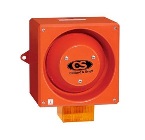 Sounder/Strobe 120 dB 230VAC AMB