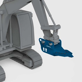 Excavator Attachments | Excavator Pile Scraper