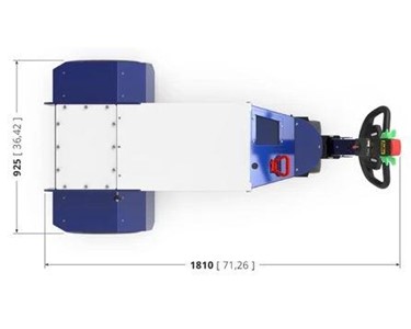 Zallys - M10 Industrial tow tug for heavy load