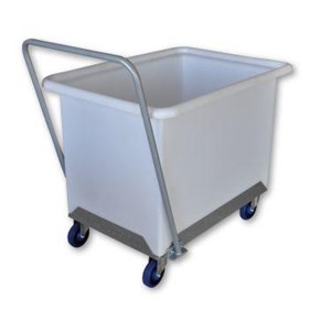 Moist Linen Trolley With Push Handle