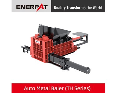Enerpat - Triple-Compression Scrap Metal Baler | TH Series