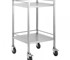 Select Patient Care - Instrument Trolley | Stainless Two Shelves Trolley