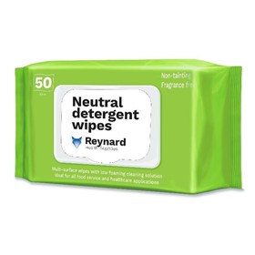 Reynard Neutral Detergent Wipes RHS201