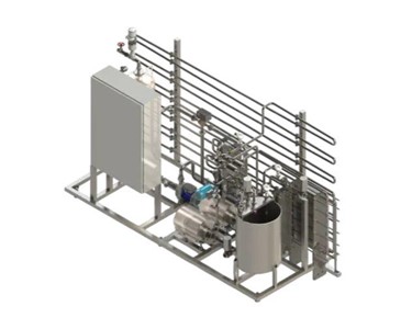 Milk Continuous Pasteuriser Machine | SP-Series 