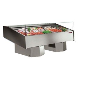 Multiplexable Serve-over Refrigerated Fish Open Display | FSG2000