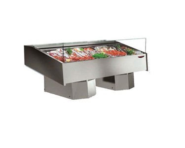 Bonvue - Multiplexable Serve-over Refrigerated Fish Open Display | FSG2000