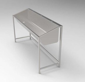 Water Trough | Freestanding Stainless Trough
