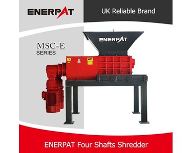 Enerpat - Four Shafts Shredder - MSC-E