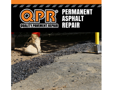 Permanent Pothole Repair. Driveways, carparks, footpaths. Made in Australia - Earthco Projects.