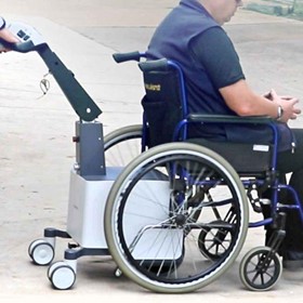 Battery Powered Mover for Manual Wheelchair