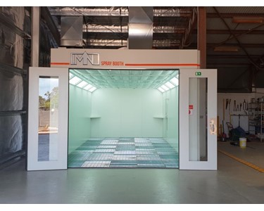 MN Spraybooths - Automotive Spray Booth | Full Downdraft