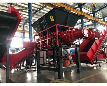 Enerpat - Double Shaft Tyre Shredder/Continuous Tyre Processing