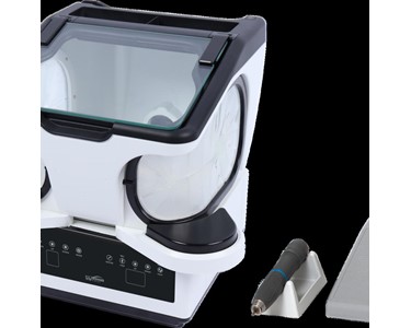 KOMAX - Dental Dust Extractor | All-in-One HEPA Dust Collector & Grinding Box