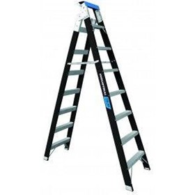 Dual Purpose Double Sided Step Ladder | Fibreglass