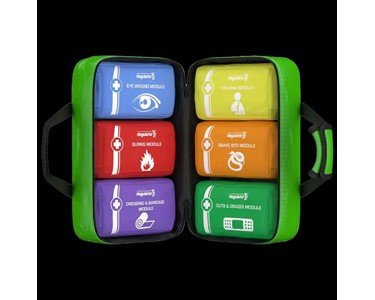 Modular First Aid Kit 4 Series Softpack Emergency - 6 Modules