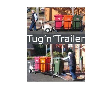 Wrightway - Tug and Waste Bin Trolley | Tug'n'Trailer