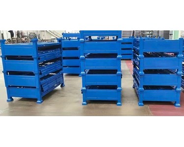 Mitaco - Collapsible Pallet Cage – 1000kg Stackable Storage Cage