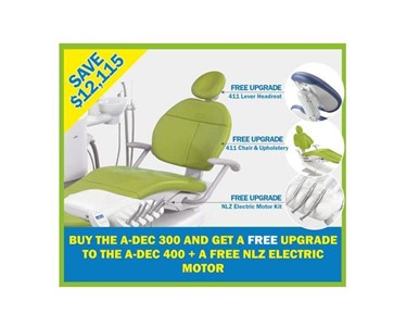 A-Dec - Free Upgrade To 411 Dental Chair