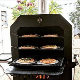 Stretch BBQ Smoker-Wood Fired Pizza Oven