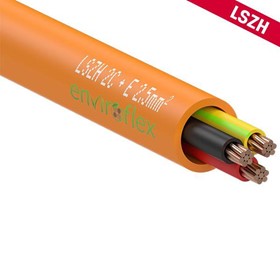 Orange Circular Cables - LSZH