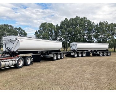 Bruce Rock Engineering - Side Tipper Trailer | Roadtrain/Bdouble unit