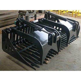 Grapple Rake with Hydraulic Grapples
